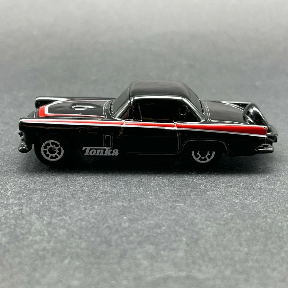 Maisto Tonka 1956 56 Ford Thunderbird Tbird Diecast Car Black Diecast 1/64 Scale